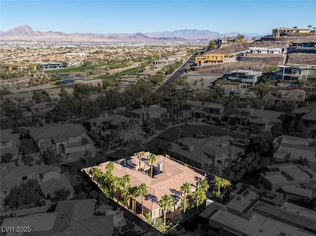 1665 Liege Dr, Henderson, NV 89012 - aerial view with a mountain view