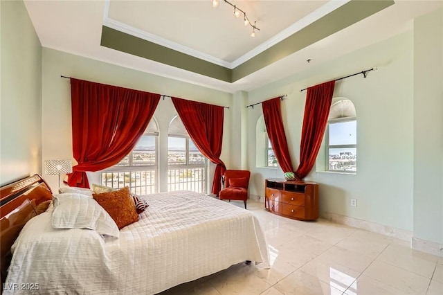 2455 W Serene Ave Unit 923, Las Vegas, NV 89123 - bedroom featuring ornamental molding and baseboards