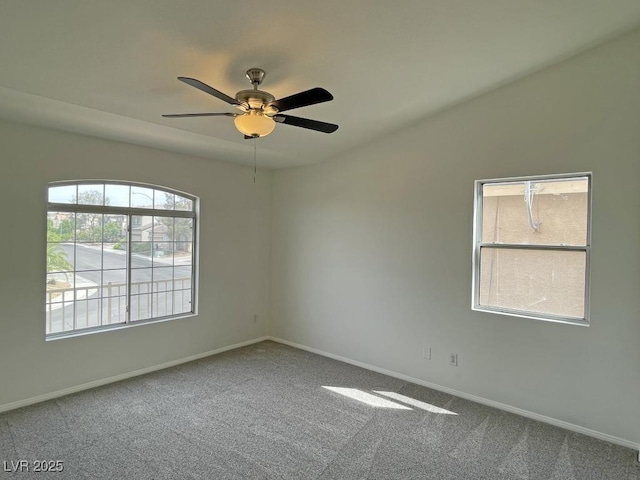 825 Happy Sparrow Ave, Henderson, NV 89052 - carpeted empty room with a ceiling fan and baseboards