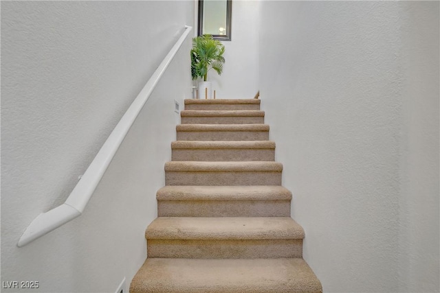 view of stairs