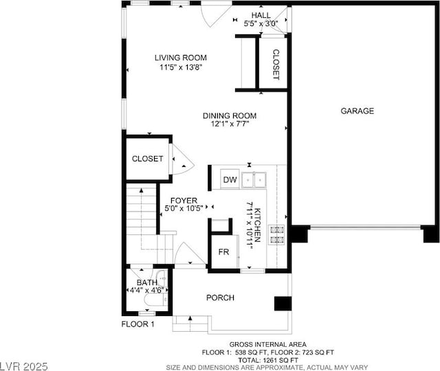 view of layout