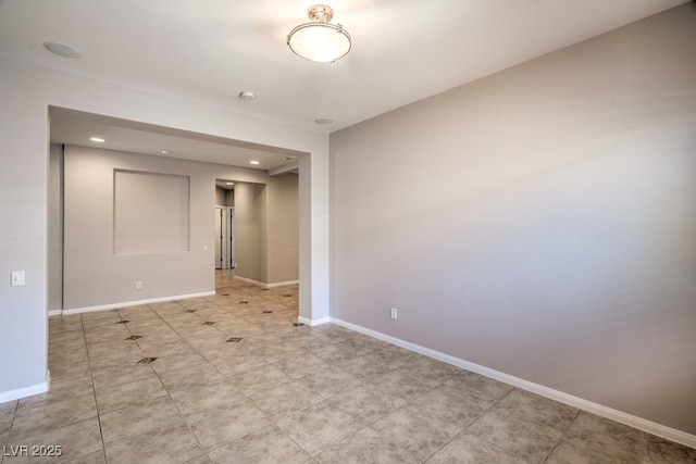 2647 Ivoryhill St, Las Vegas, NV 89135 - unfurnished room with baseboards and recessed lighting