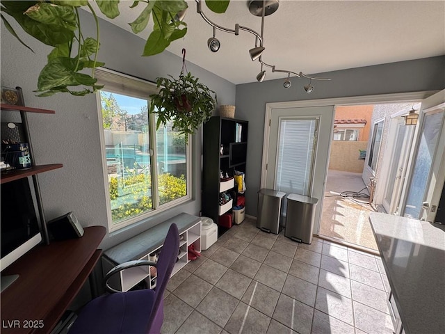2807 Camelback Ln, Henderson, NV 89074 - dining space featuring light tile patterned floors