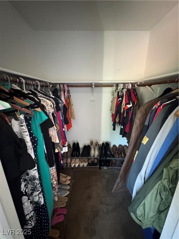 2807 Camelback Ln, Henderson, NV 89074 - walk in closet with carpet floors