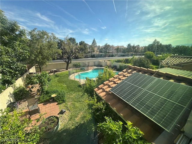 2807 Camelback Ln, Henderson, NV 89074 - view of swimming pool with a fenced backyard, a patio area, and a fenced in pool