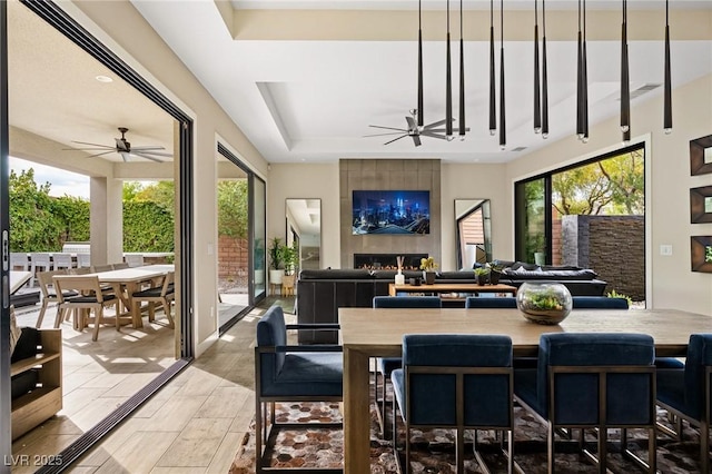 sunroom with a healthy amount of sunlight