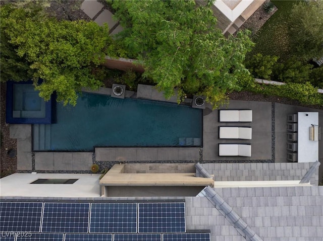 bird's eye view