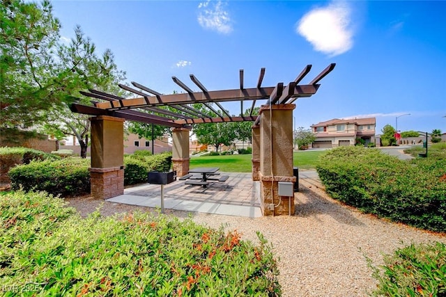 2733 Auchmull St, Henderson, NV 89044 - view of patio with a pergola
