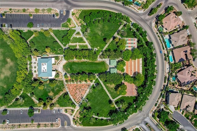 drone / aerial view