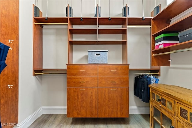 4624 Leon De Oro Dr, Las Vegas, NV 89129 - spacious closet with wood finished floors
