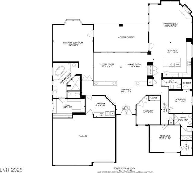 4624 Leon De Oro Dr, Las Vegas, NV 89129 - room layout