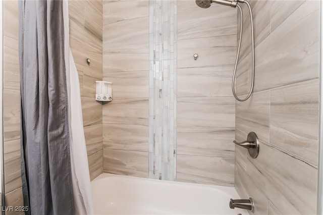 3120 S Eastern Ave Unit 5, Las Vegas, NV 89169 - bathroom featuring shower / bath combination with curtain