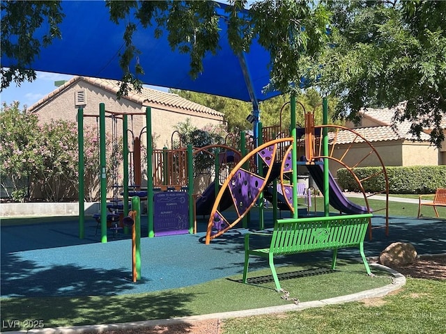 view of communal playground
