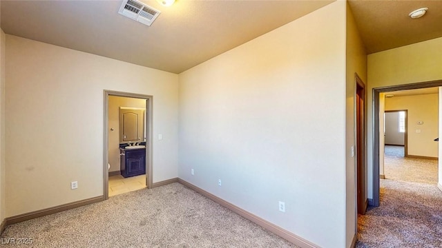 524 Blanche Ct, Henderson, NV 89052 - interior space featuring light colored carpet, visible vents, and baseboards
