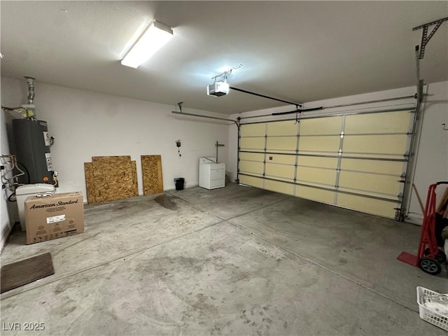 3567 Cottage Stream Ct, Laughlin, NV 89029 - garage with water heater and a garage door opener