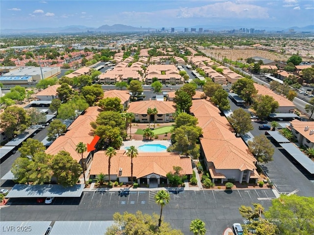 2606 S Durango Dr Unit 260, Las Vegas, NV 89117 - bird's eye view of a mountainous background