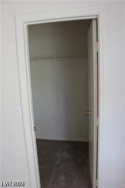 view of closet