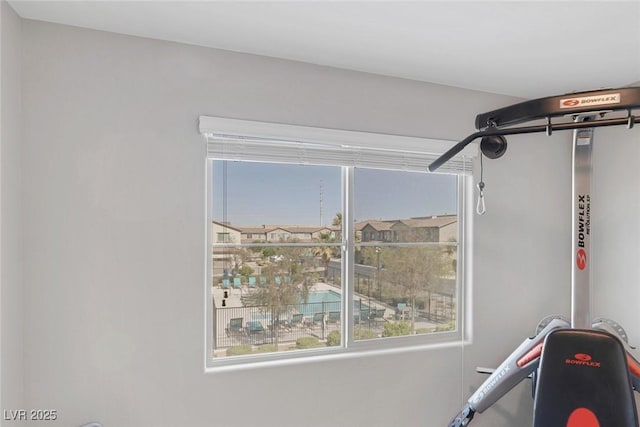 6247 Milford Sound St, Las Vegas, NV 89148 - exercise room featuring plenty of natural light