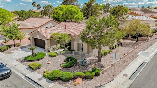 10709 Hunters Woods Pl, Las Vegas, NV 89134 - aerial perspective of suburban area
