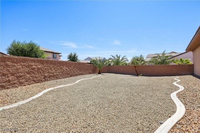 3904 Redbreast Ln, North Las Vegas, NV 89084 - view of yard with a fenced backyard