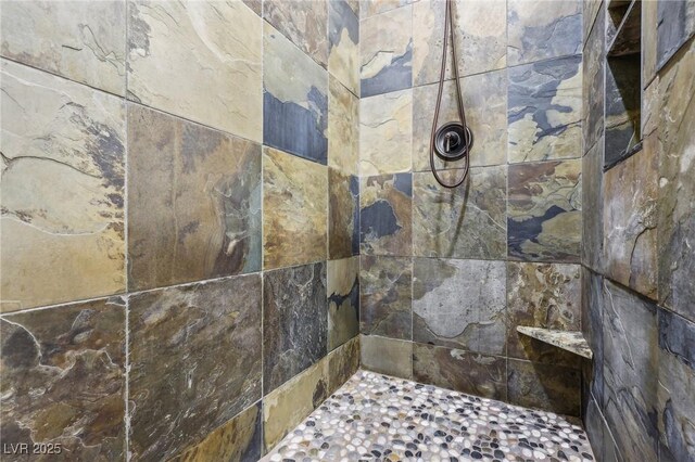 3904 Redbreast Ln, North Las Vegas, NV 89084 - interior details featuring tiled shower