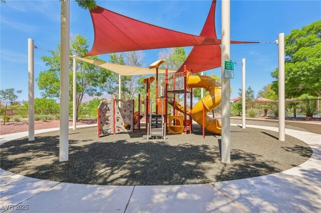 3904 Redbreast Ln, North Las Vegas, NV 89084 - communal playground featuring fence