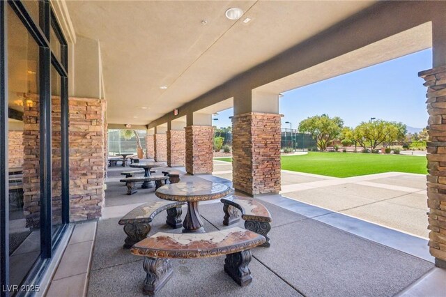 3904 Redbreast Ln, North Las Vegas, NV 89084 - view of patio