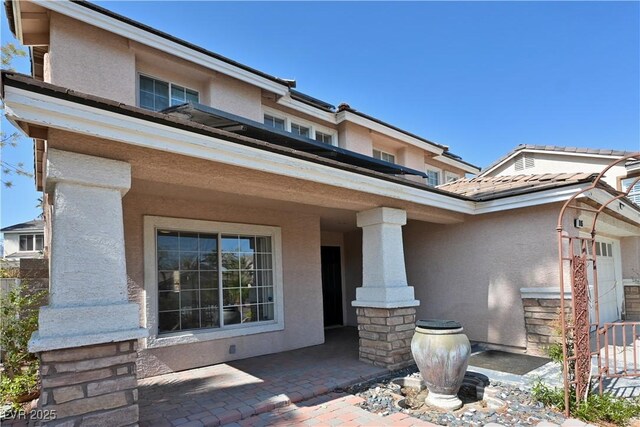 1105 Enderly Ln, Las Vegas, NV 89144 - view of front of property featuring stucco siding