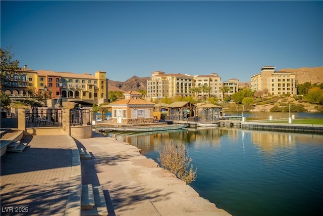 property view of water