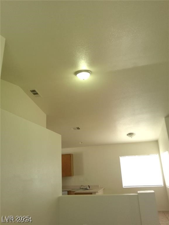 interior space featuring visible vents