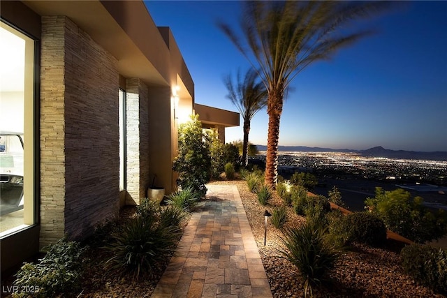 661 Dragon Peak Dr, Henderson, NV 89012 - view of side of home featuring a mountain view