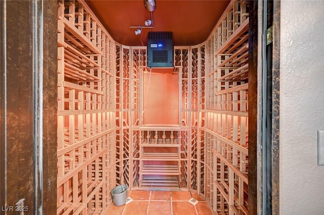 view of wine room