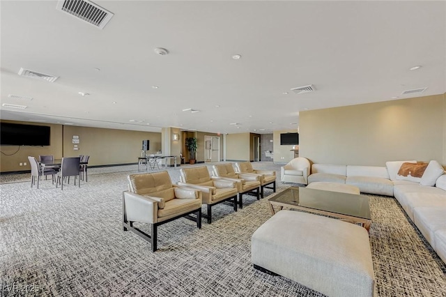 common area with visible vents