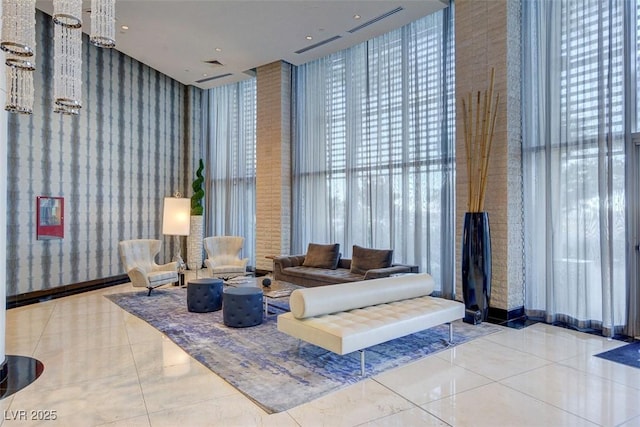 view of community lobby
