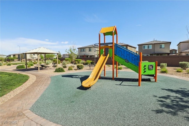 2877 Sweeping Palm Rd, North Las Vegas, NV 89086 - community play area with a gazebo