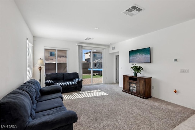 2877 Sweeping Palm Rd, North Las Vegas, NV 89086 - view of carpeted living area
