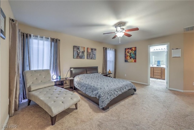 6546 American Flower St, Las Vegas, NV 89148 - bedroom featuring multiple windows, light colored carpet, and baseboards