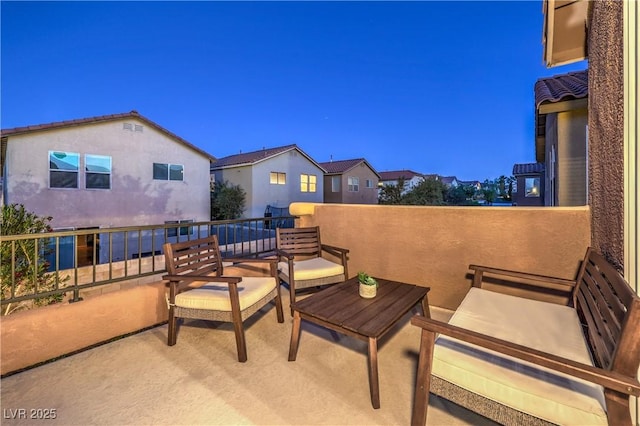 6546 American Flower St, Las Vegas, NV 89148 - view of patio featuring a balcony
