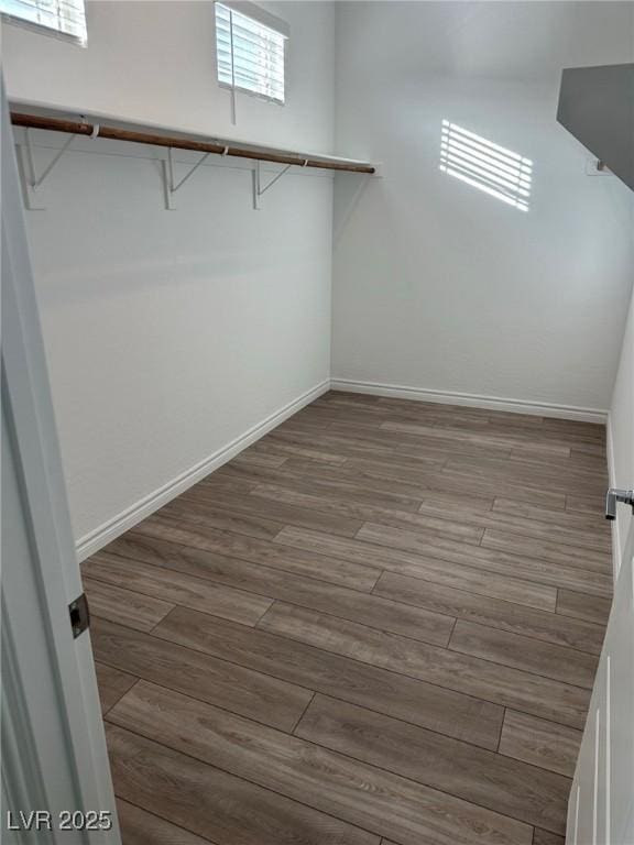 897 Woodburn Ln, Las Vegas, NV 89138 - walk in closet featuring wood finished floors