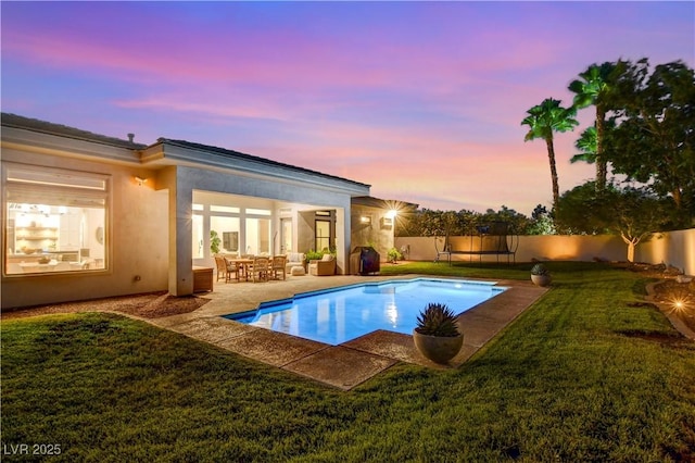 10969 Tranquil Waters Ct, Las Vegas, NV 89135 - view of swimming pool featuring a patio