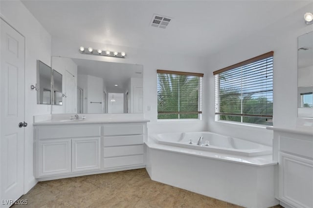 3217 Palladio Ave, North Las Vegas, NV 89031 - full bathroom with a bath and vanity