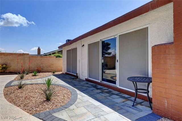 3920 Autumn St, Las Vegas, NV 89120 - view of patio with fence