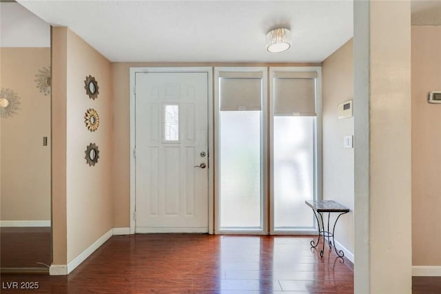 3920 Autumn St, Las Vegas, NV 89120 - foyer entrance featuring wood finished floors and baseboards