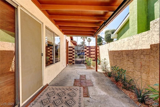 3920 Autumn St, Las Vegas, NV 89120 - view of patio / terrace featuring fence