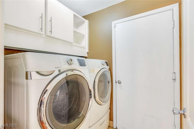 3920 Autumn St, Las Vegas, NV 89120 - laundry area featuring washer and clothes dryer and cabinet space