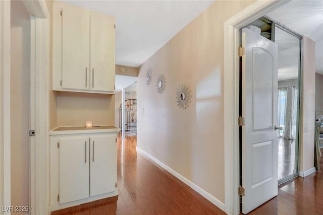 3920 Autumn St, Las Vegas, NV 89120 - hall featuring wood finished floors and baseboards
