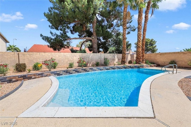 3920 Autumn St, Las Vegas, NV 89120 - view of swimming pool featuring a fenced backyard