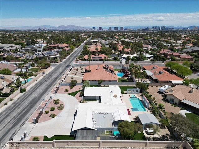 7575 Coley Ave, Las Vegas, NV 89117 - view of urban area with a mountain backdrop and nearby suburban area