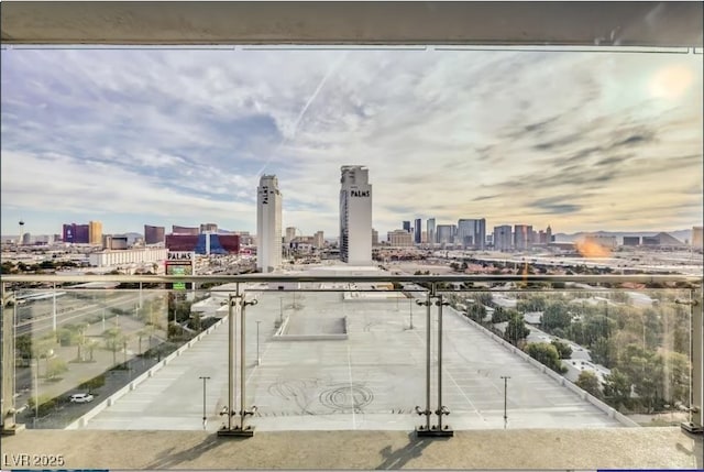 4381 W Flamingo Rd Unit 1212, Las Vegas, NV 89103 - balcony with a city view
