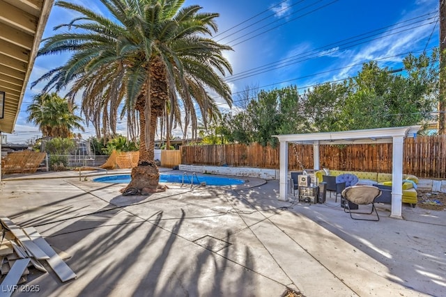 2129 N Michael Way, Las Vegas, NV 89108 - view of pool with a fenced backyard and a patio